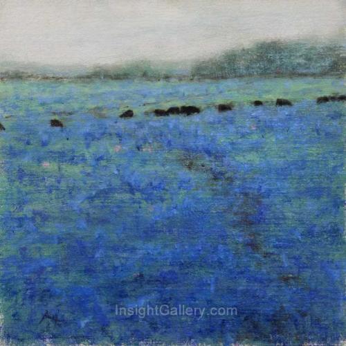 Spring Blues by Nancy Bush