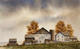 Late October in Oley by Jeremy Browne