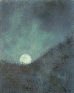 Moonrise at the Ridgeline by Nancy Bush
