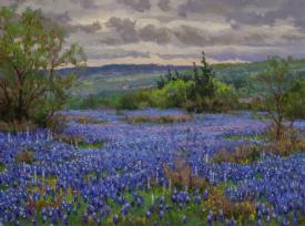 Blues in April by Mark Haworth