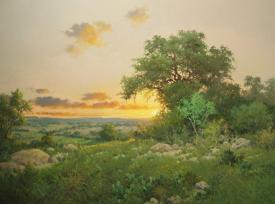 Dawn in the Texas Hills by Robert Pummill
